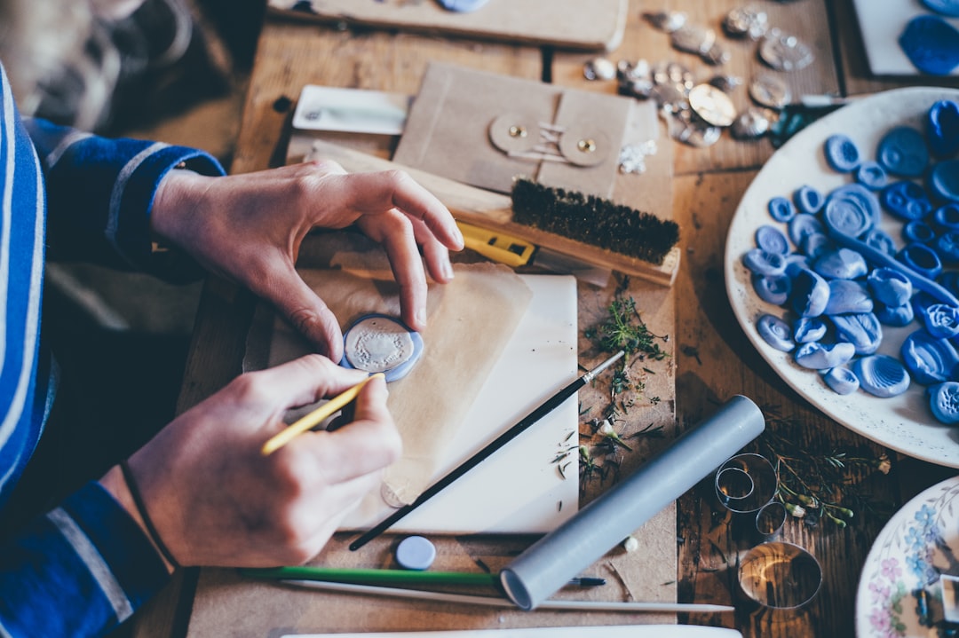 Handmade wall art project